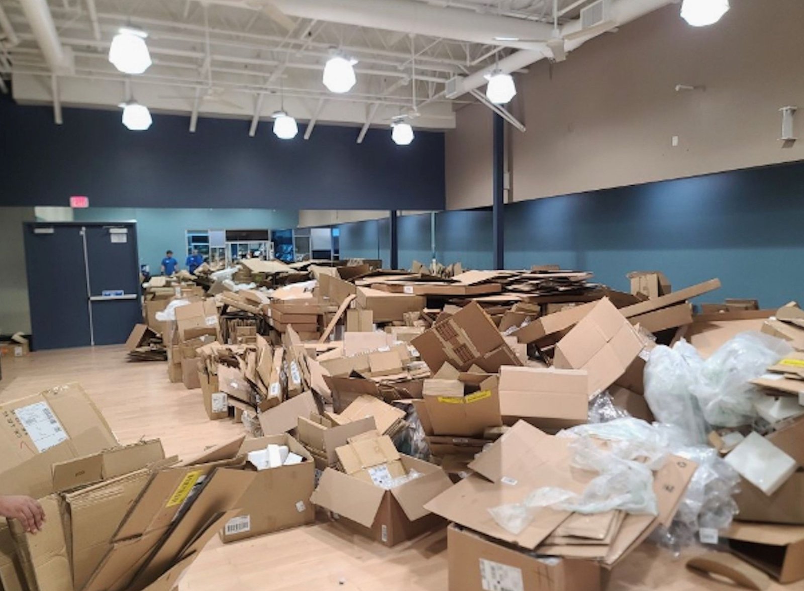 Before junk removal