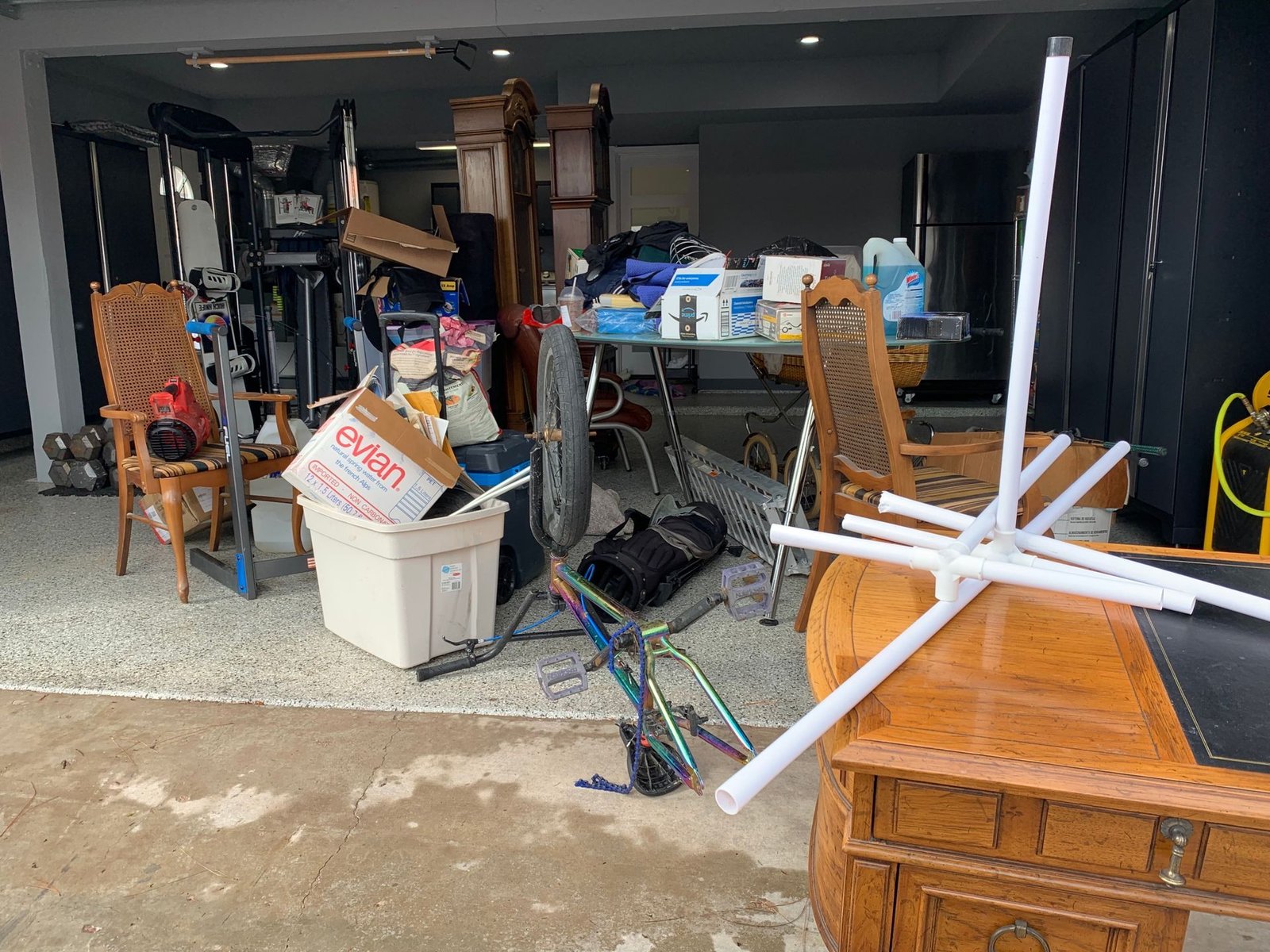 Before property cleanout